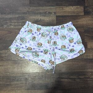 Star Wars Grogu "The Child" Pajama Shorts - Size M (8-10)